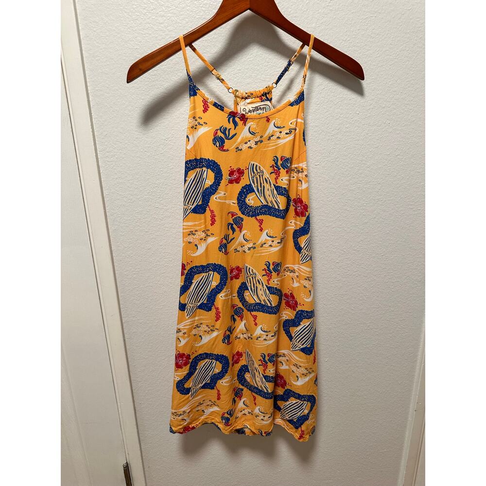 Western Aloha Sundress, Size Medium Pit